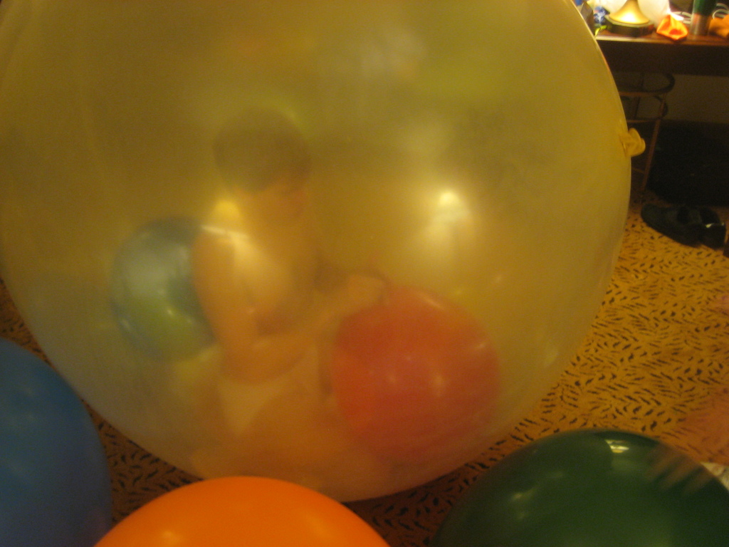 im the one in a bubble.  