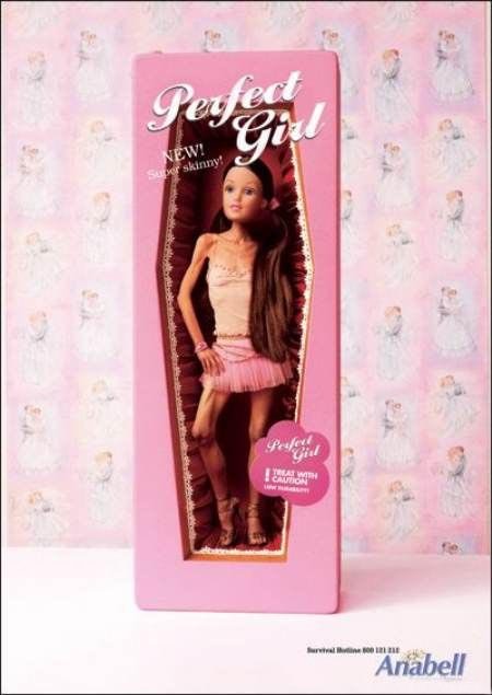 To teach little girls the art of starving yourself to death.