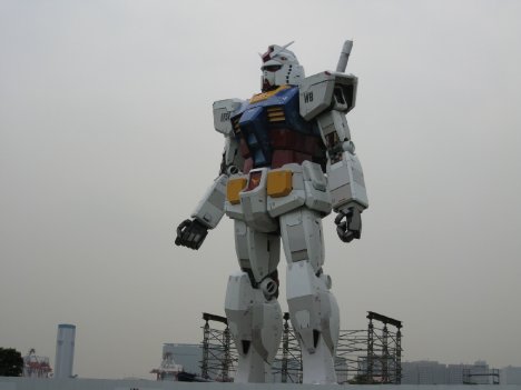 Lifesize Gundam Built In Japan