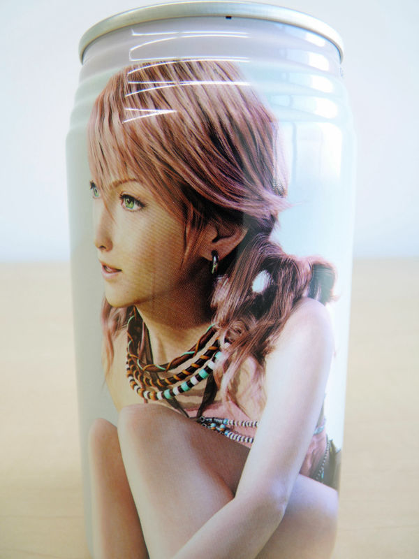 Final Fantasy XIII Energy Drink Can Art