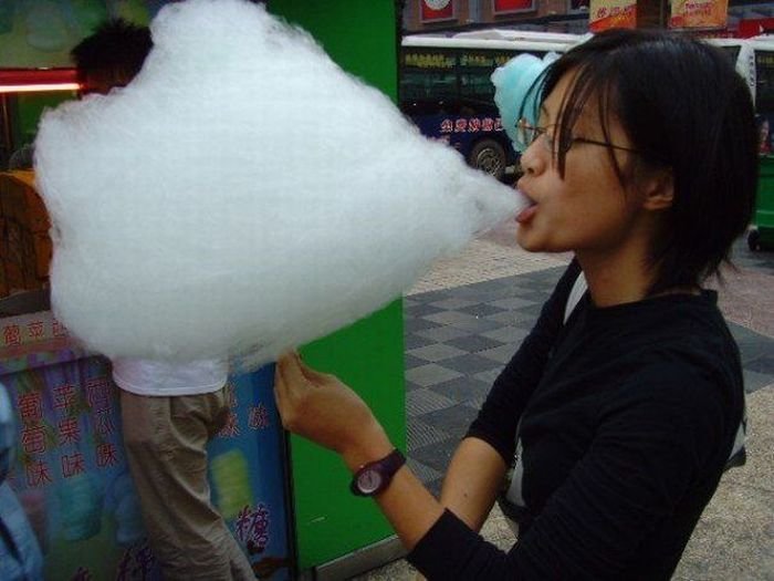 cotton candy - ,