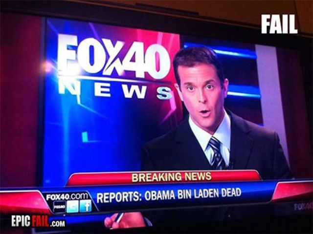 wisconsin department of natural resources - Fail Foxao. Ews Breaking News FOX4o.com Reports Obama Bin Laden Dead Epic Fail.Com