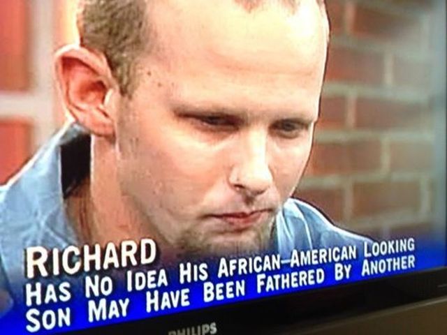 test anxiety meme - Richard Has No Idea His AfricanAmerican Looking Son May Have Been Fathered By Another Omilips