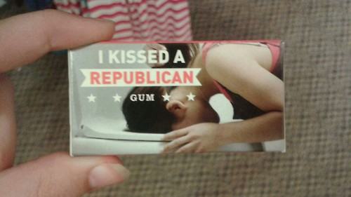 birth control - I Kissed A Republican Gum