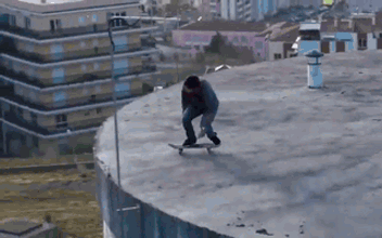 skateboard jump gif