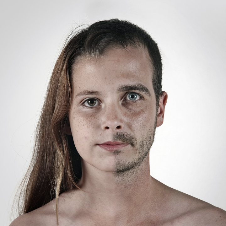 41 Amazing Genetic Split-portraits