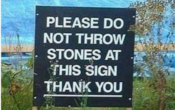 22 Oddly Specific Signs