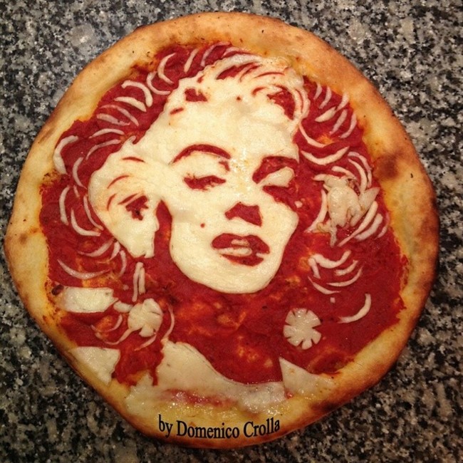 Marilyn Monroe - Pizza