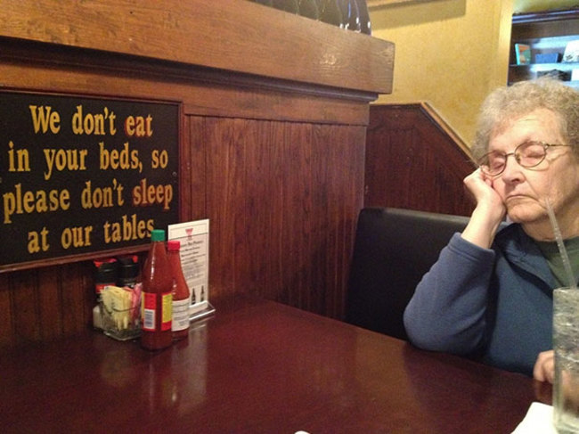 rebel first world anarchists - We don't eat in your beds, so please don't sleep at our tables