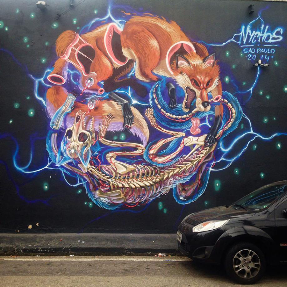 WTF Street Art by Nychos