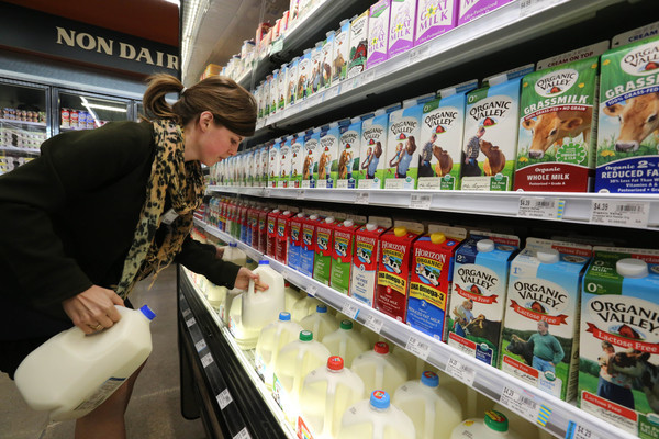 Ever wondered why the milk and bread are placed in random spots? It's forcing you to look at a ton of other products before you finally get that gallon of 2%.