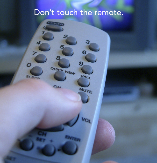 Television remotes crawling with rhinovirus, a germ that can cause the common cold, and are rarely cleaned by staff.