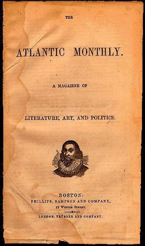 Atlantic Monthly, 1857