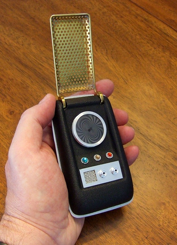 Communicator - It may have been wild in Star Trek’s early days, but now the idea of a communicator (or a mobile phone, as we call it) is real and way beyond what the sci-fi writers envisioned.