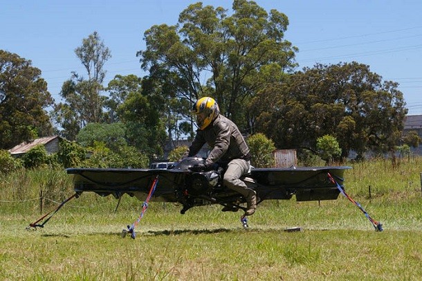 Hoverbike - Star Wars speeder bikes may have been the fastest way to escape from stormtroopers but it may soon be the fastest way to get around town. There’s now a hoverbike in the works said to be ready for the general market by 2017, according to its makers, Aerofex. Only $85,000.