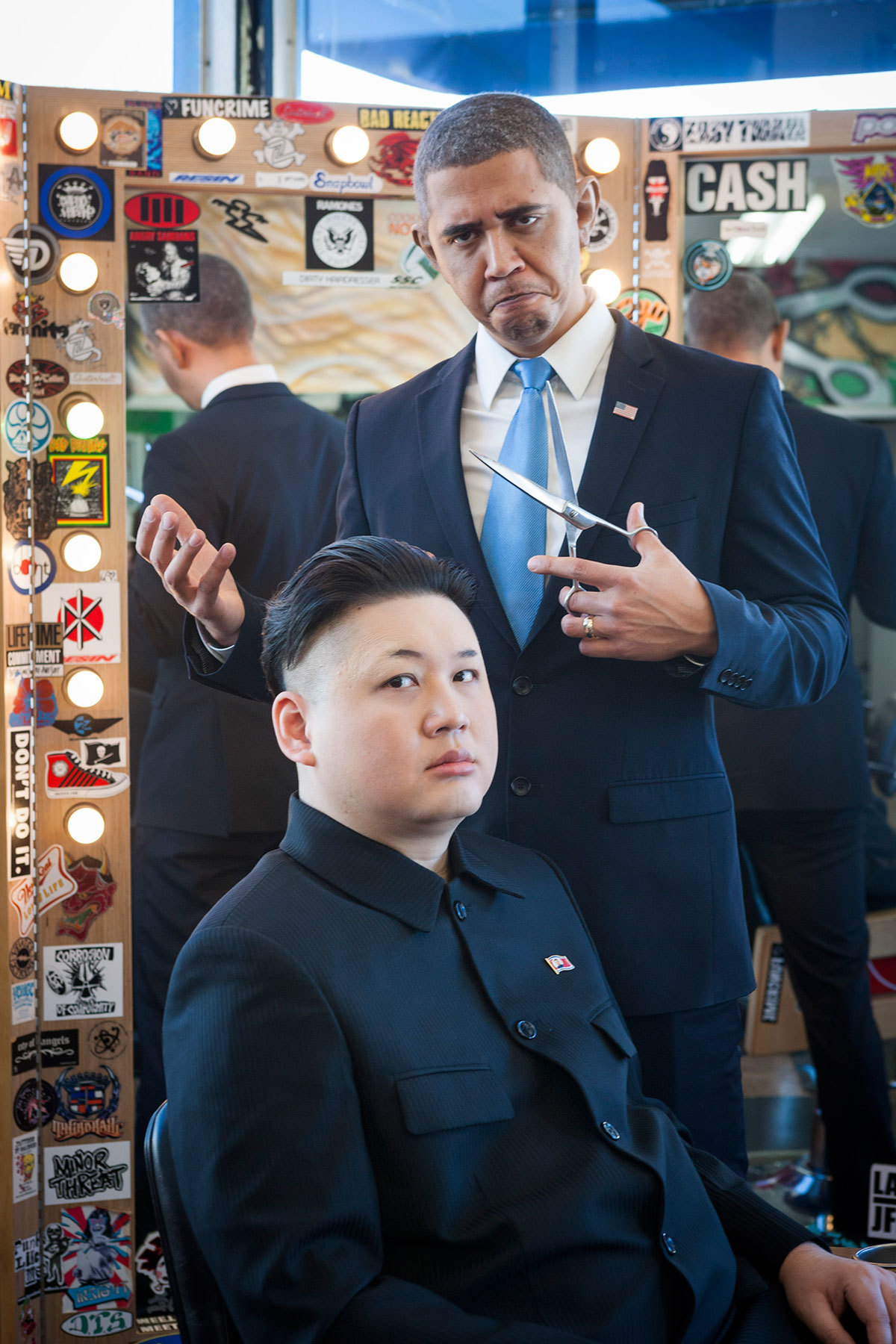 Barack Meets Kim