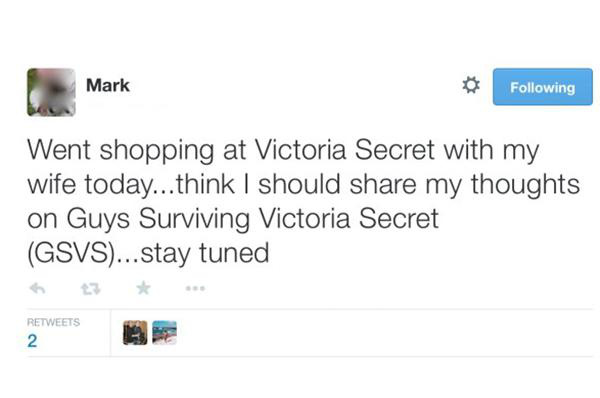 Husband's Survival Tips for a Shopping Trip to Victoria's Secret