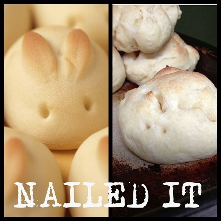 bunny biscuit fail - Nailed It