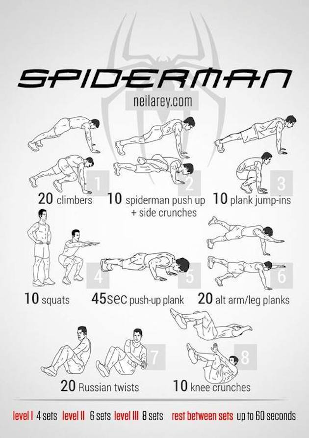 21 Superhero Workout Plans