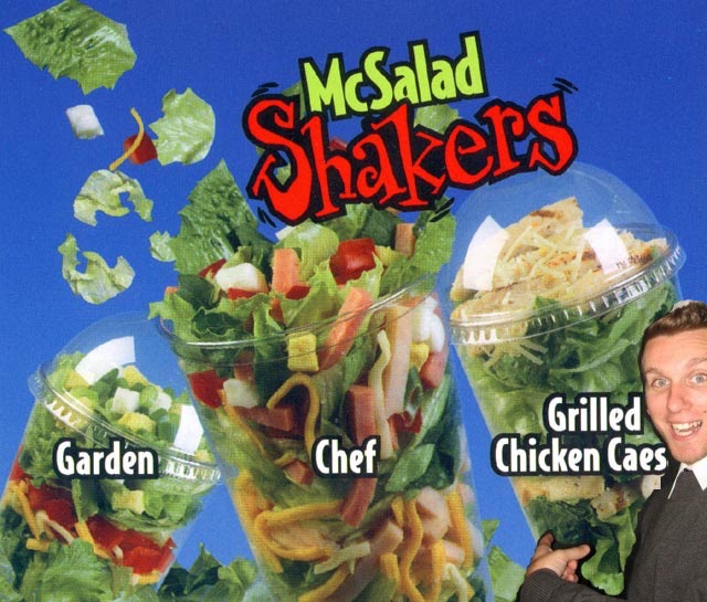 mcsalad shaker - McSalad Shakers Grilled Chicken Caes Garden Chef