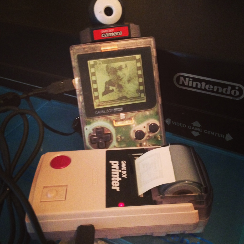 nintendo game boy selfie - camera Nintendo Cane Boy Video Game Center printer Game Boy
