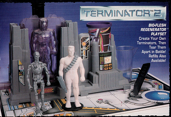 old terminator toys - Terminatore BioFlesh Regenerator Playset Create Your Own Terminators, Then Tear Them Apart in Battle! Refills Also Available! Eri 100 Tion