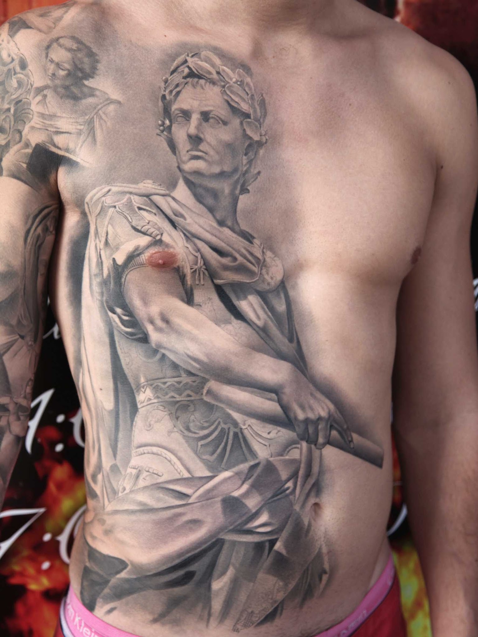 The sadistic Roman Emperor Caligula amused himself by capriciously ordering members of his court to be tattooed.