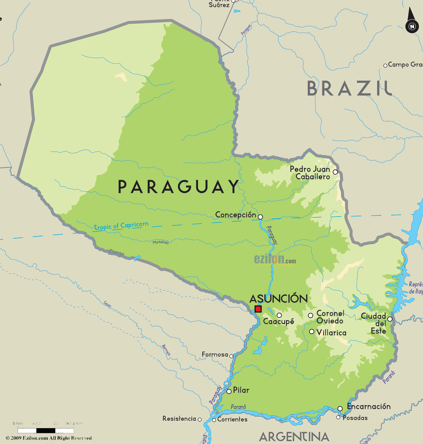 Paraguay is the second largest producer of marijuana. Mexico is first.