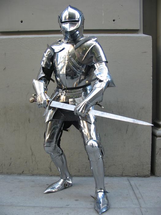 The chivalric tradition of tipping one’s hat is rooted in the Middle Ages. In medieval times, knights often wore a full body of armor, making it difficult to identify friend or foe. As a sign of friendliness, knights would lift their helmet visors to show their faces to one another. The modern military salute also shares this origin.