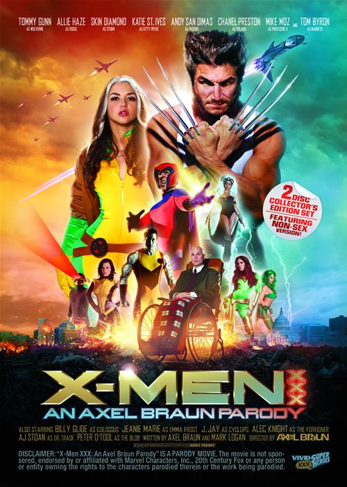 x men parody - Tommy Gunn Allie Haze Skin Diamond Katie St.Ives Andy San Dimas Chanel Preston Mike Moz, Tom Byron Re Ni 4 Disc Collector'S Edition Set Featuring Sex Xement An Axel Braun Parod Also Starring Billy Glide As Celessus Jeanie Marie As Emma Fros