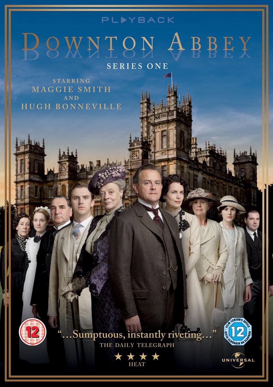 downton abbey dvd - Plyback Bswnton Abbey Series One Starring Maggie Smith And Hugh Bonneville O016 Msor'S Office ...Sumptuous, instantly riveting.. Nnan Pudoir The Daily Telegraph Universal Heat