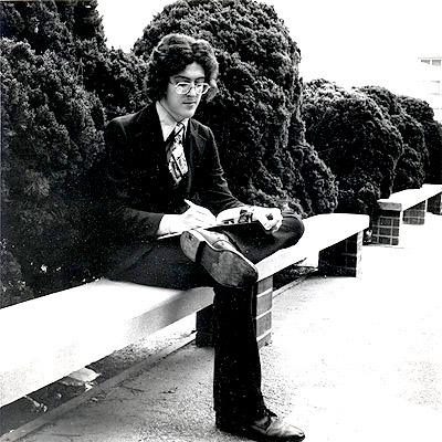 Alfred Yankovic as a young architecture student - late 70's