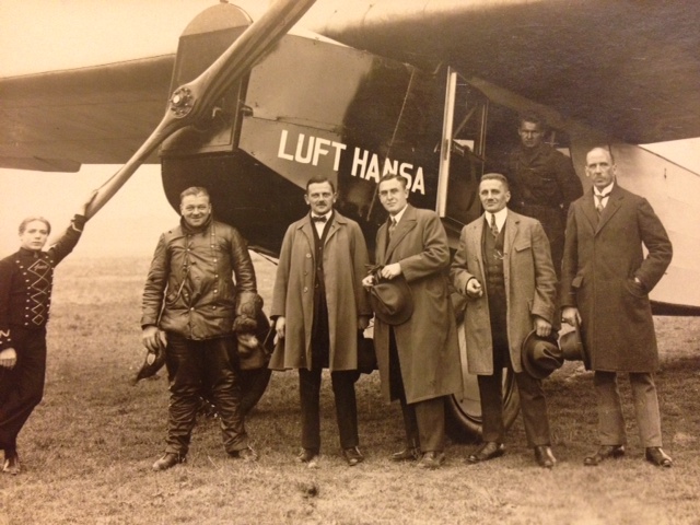 Lufthansa Airlines, looking dapper in 1926.