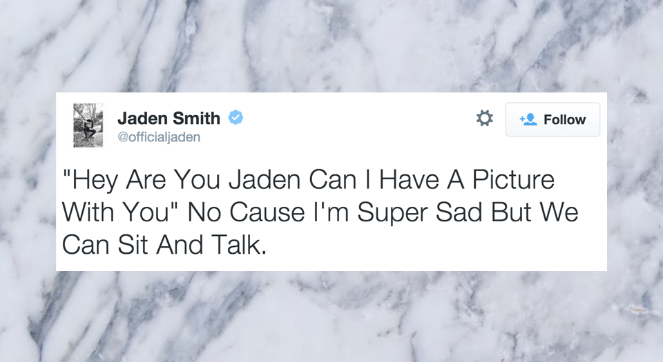 23 Deep Tweets by Jaden Smith