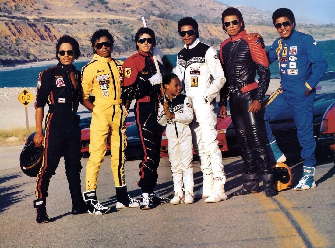 The Jacksons in 1984.