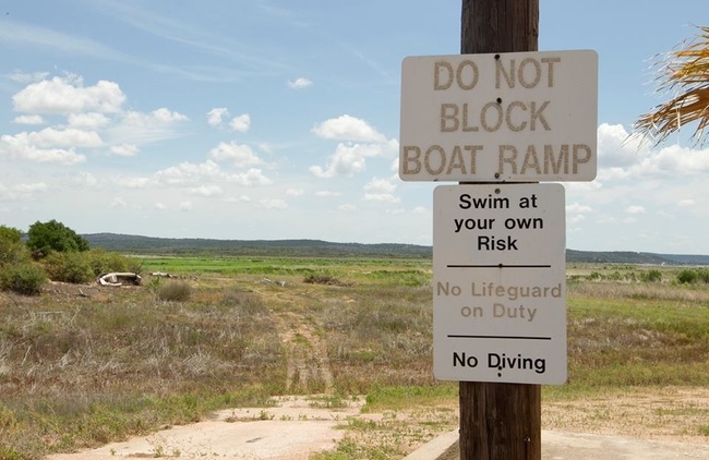 nature reserve - Do Not Block Boat Ramp Swim at your own Risk No Lifeguard on Duty No Diving