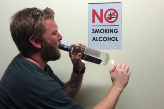 no smoking alcohol meme - No Smoking Alcohol