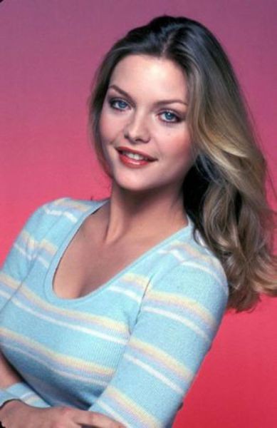 Michelle Pfeiffer in her early 20's in the late 70's.