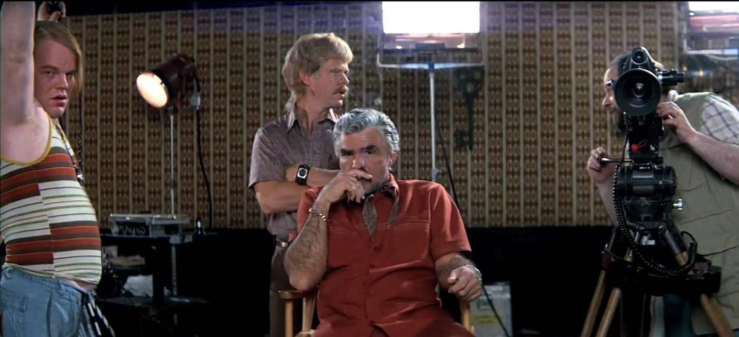 Boogie Nights is an Oscar-nominated film starring Burt Reynolds and Julianne Moore. It depicted California’s X-rated film industry. Burt Reynolds said he visited actual porn sets and his experiences made him want to take a shower afterwards.