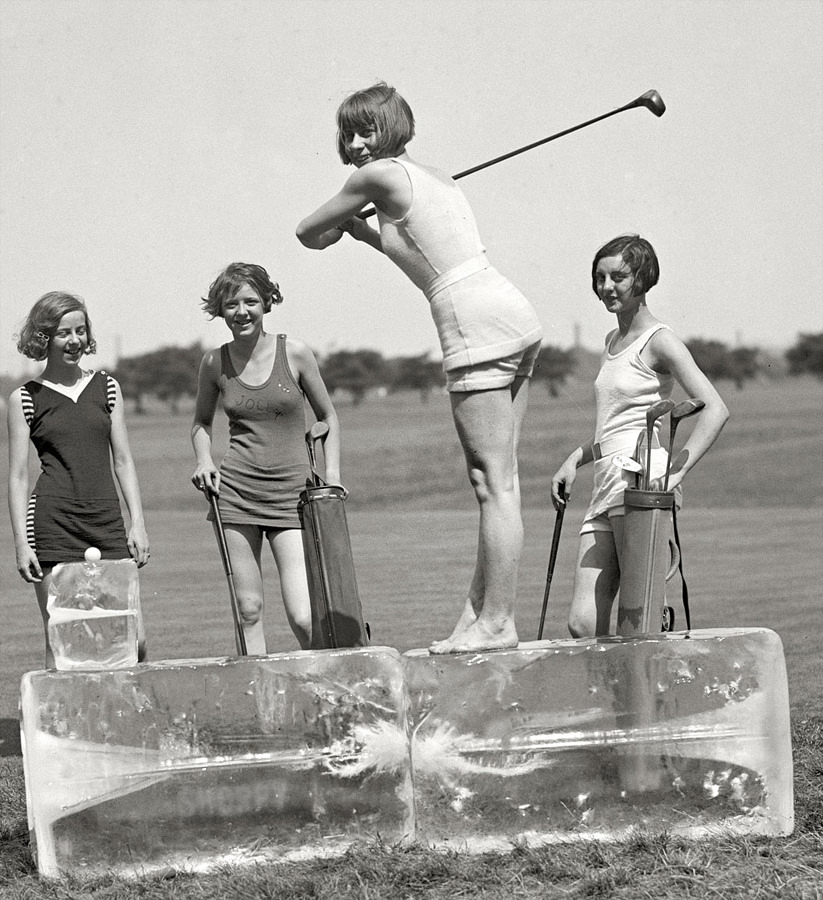 golf 1920s -