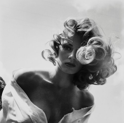 Anita Ekberg, 1950s.