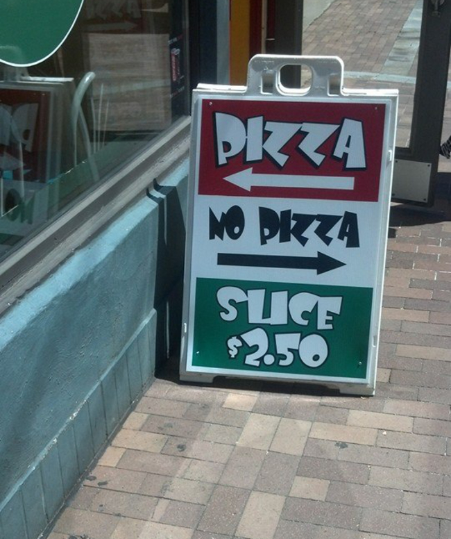 pizza signs funny - Prta No Pizza Suce $2.50