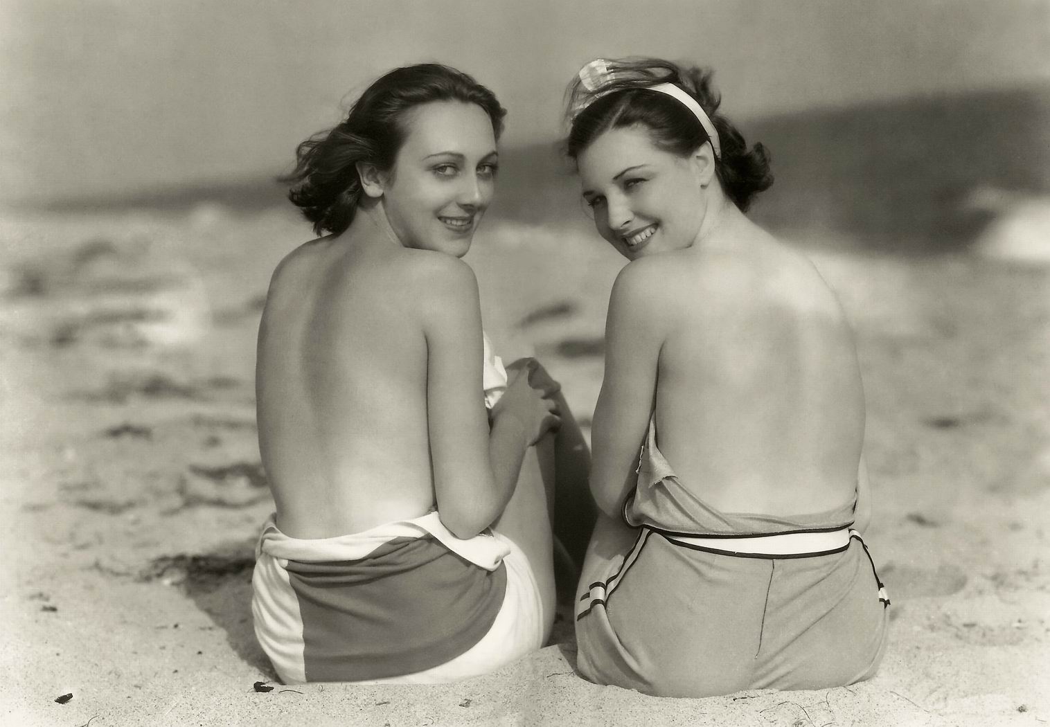 Ann Dvorak and Raquel Torres, 1930's.
