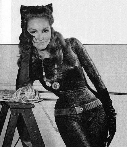 Julie Newmar the first Catwoman, Circa 1966.