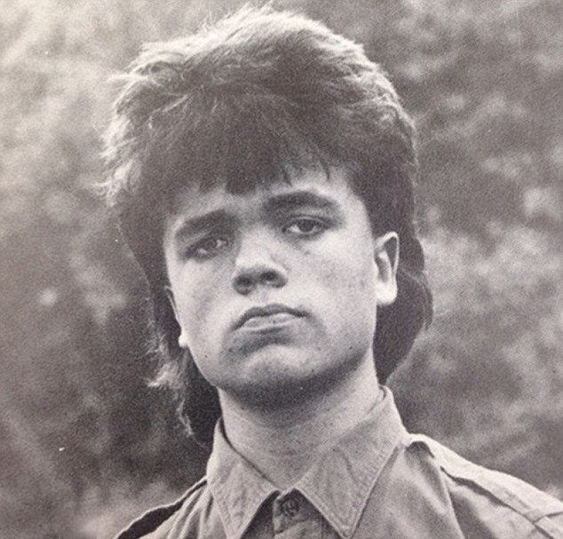 Peter Dinklage in High School, 1987.