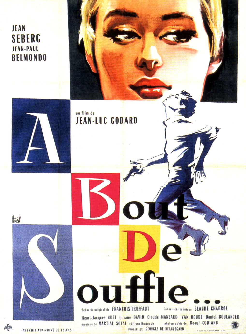 It is a remake of the 1960 French film directed by Jean-Luc Godard, A bout de 

souffle. The original film is about an American girl and a French criminal in 

Paris. The remake is about a French girl and an American criminal in Los 

Angeles.