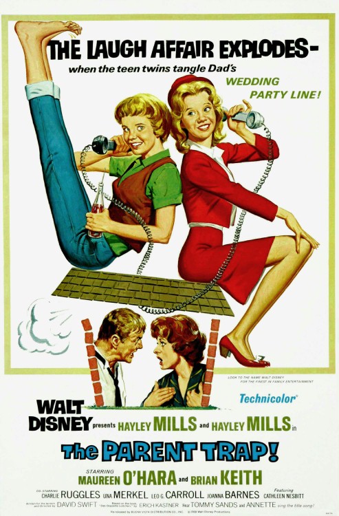 The original Parent Trap is a 1961 Walt Disney film.
