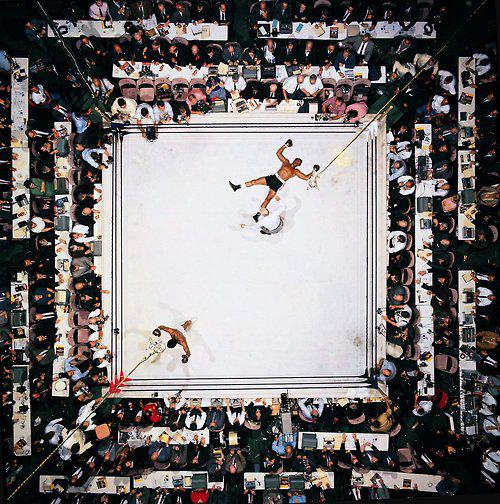 Muhammad Ali knocks out Cleveland Williams, Houston, 1966.