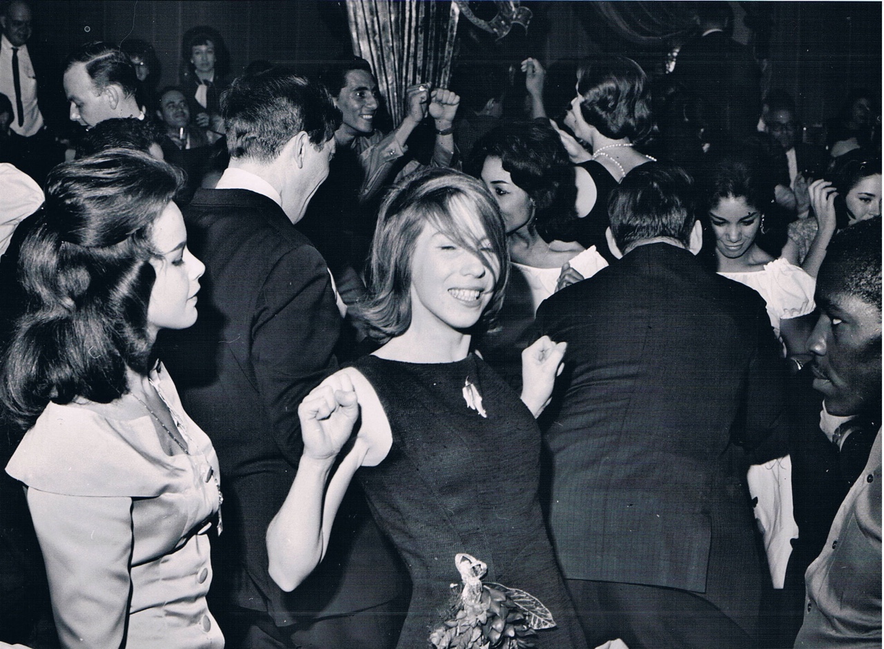 Miss Jamaica dancing at Shepheard’s club in Manhattan, April 26 1964.
