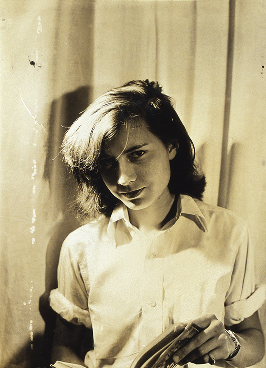 Novelist Patricia Highsmith (1940s, aged 21).
